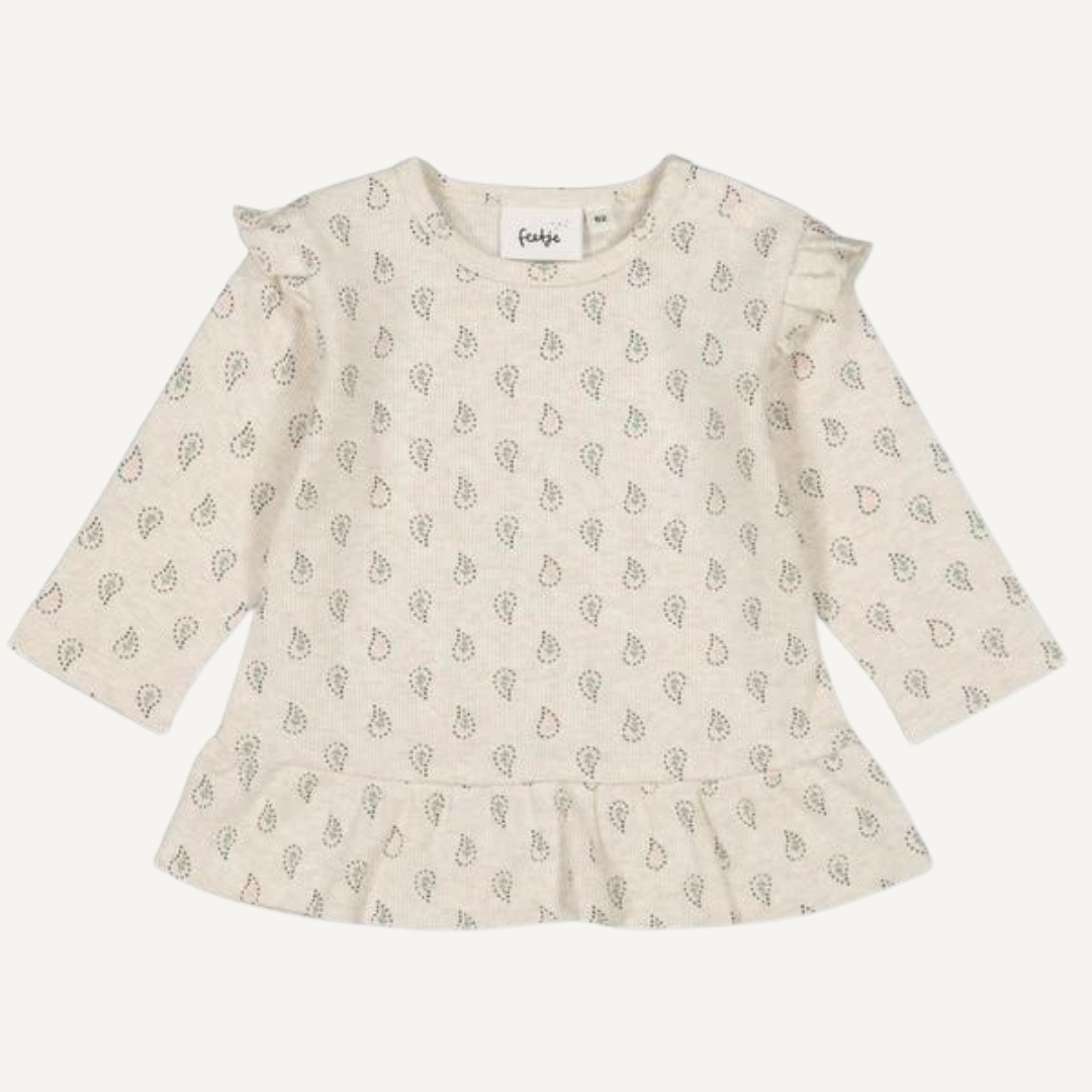 Adorable t-shirt à imprimé goutte Feetje