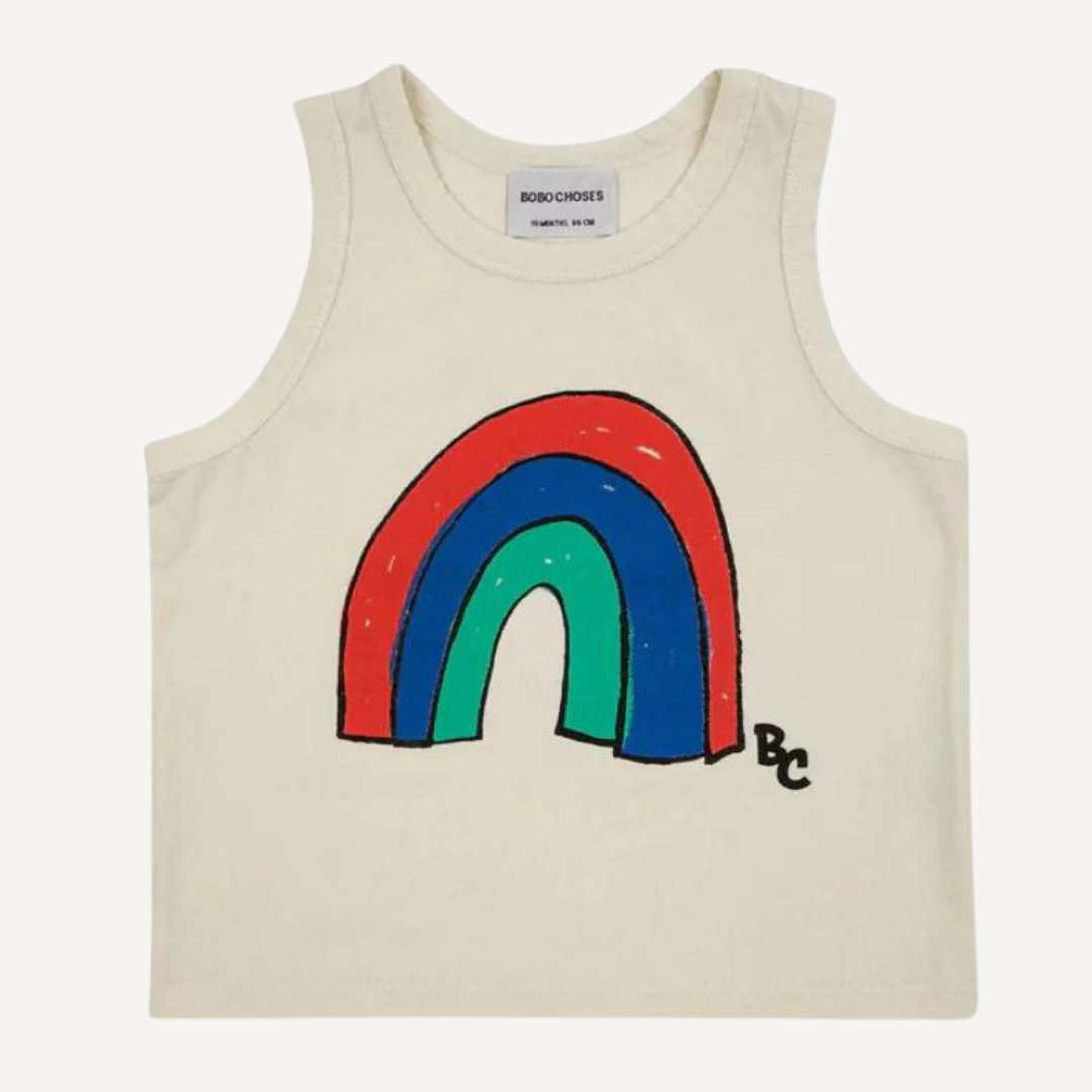 Camiseta sin manga Arcoiris Bobo choses