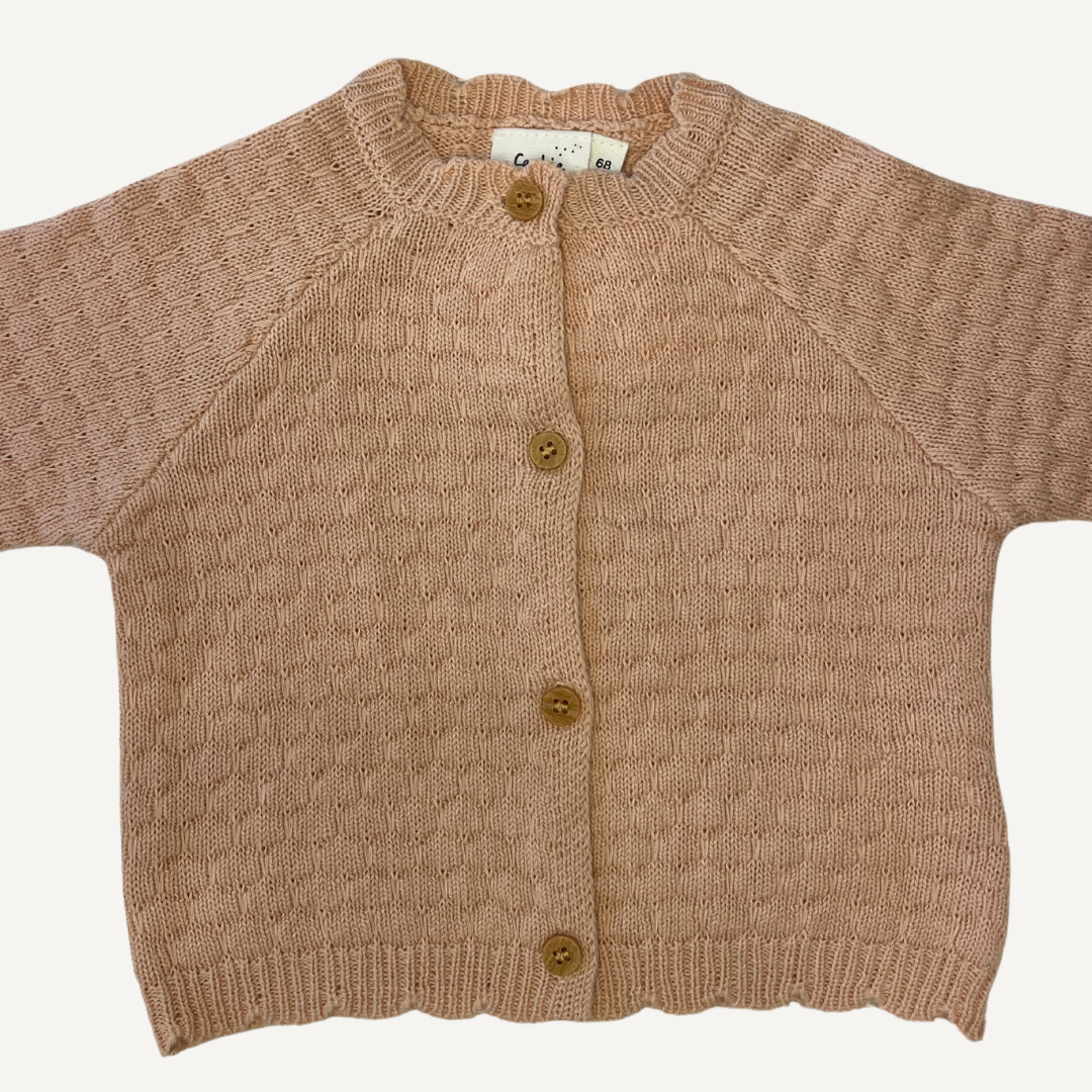 Cardigan rosa Elegante Feetje