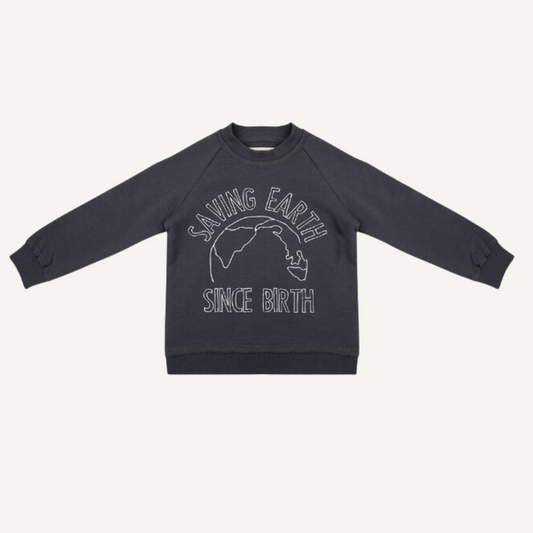 Sudadera Saving Earth Since Birth Little indians
