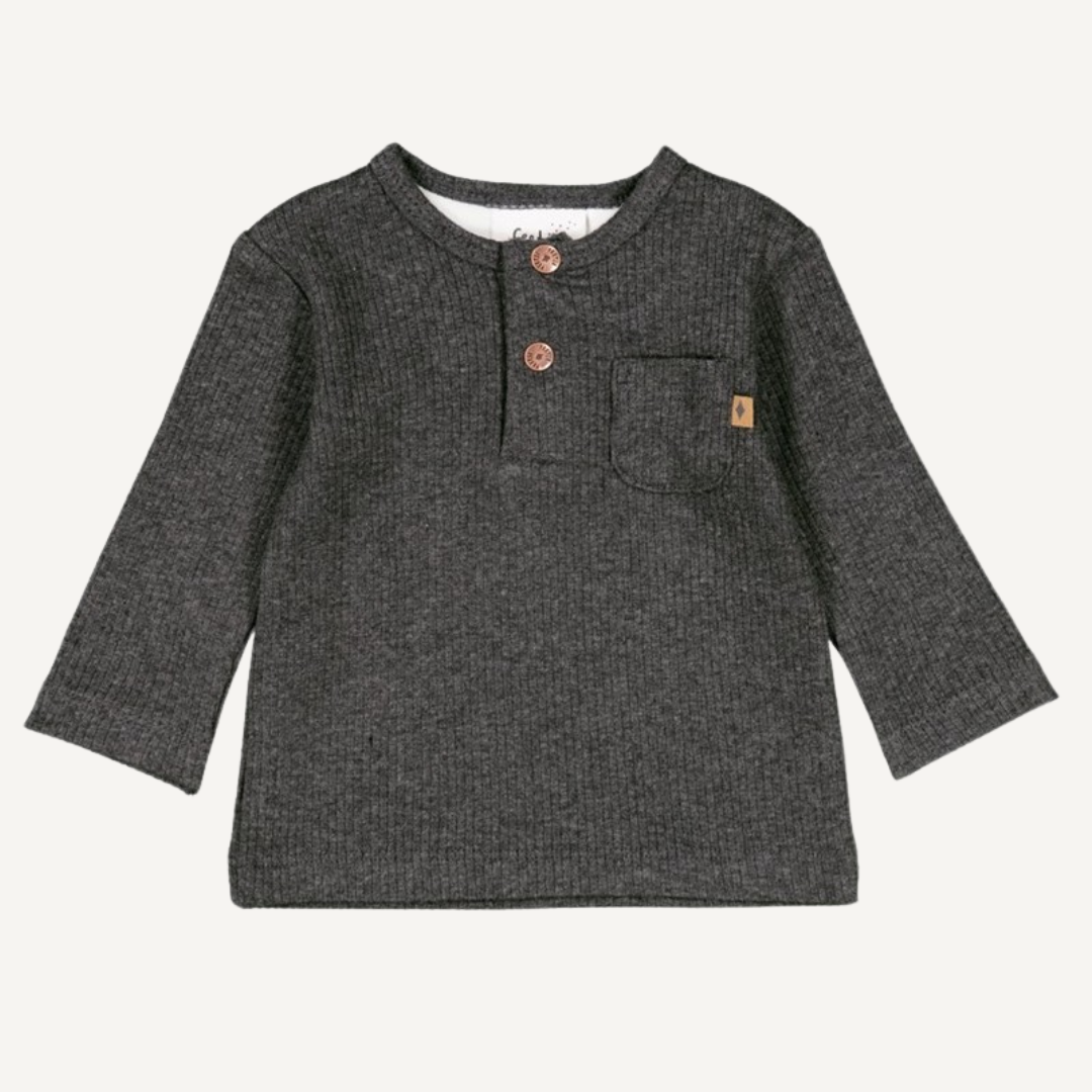 T-shirt gris Feetje