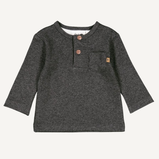 T-shirt gris Feetje