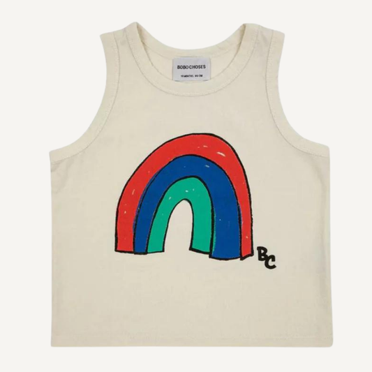 Camiseta sin manga Arcoiris Bobo choses