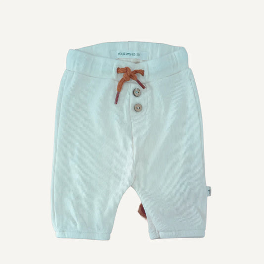 Pantalon en velours côtelé crème - Vos souhaits