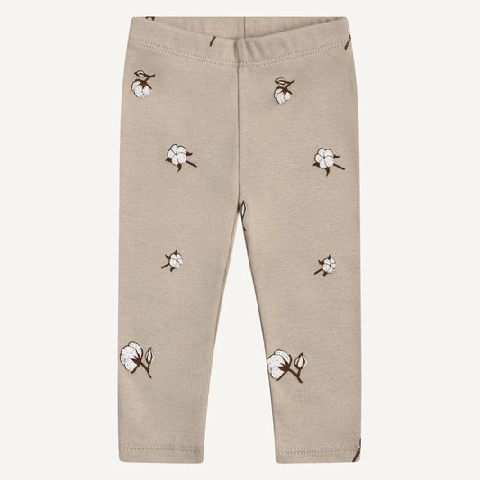 Legging en coton bio « Fleur de coton »