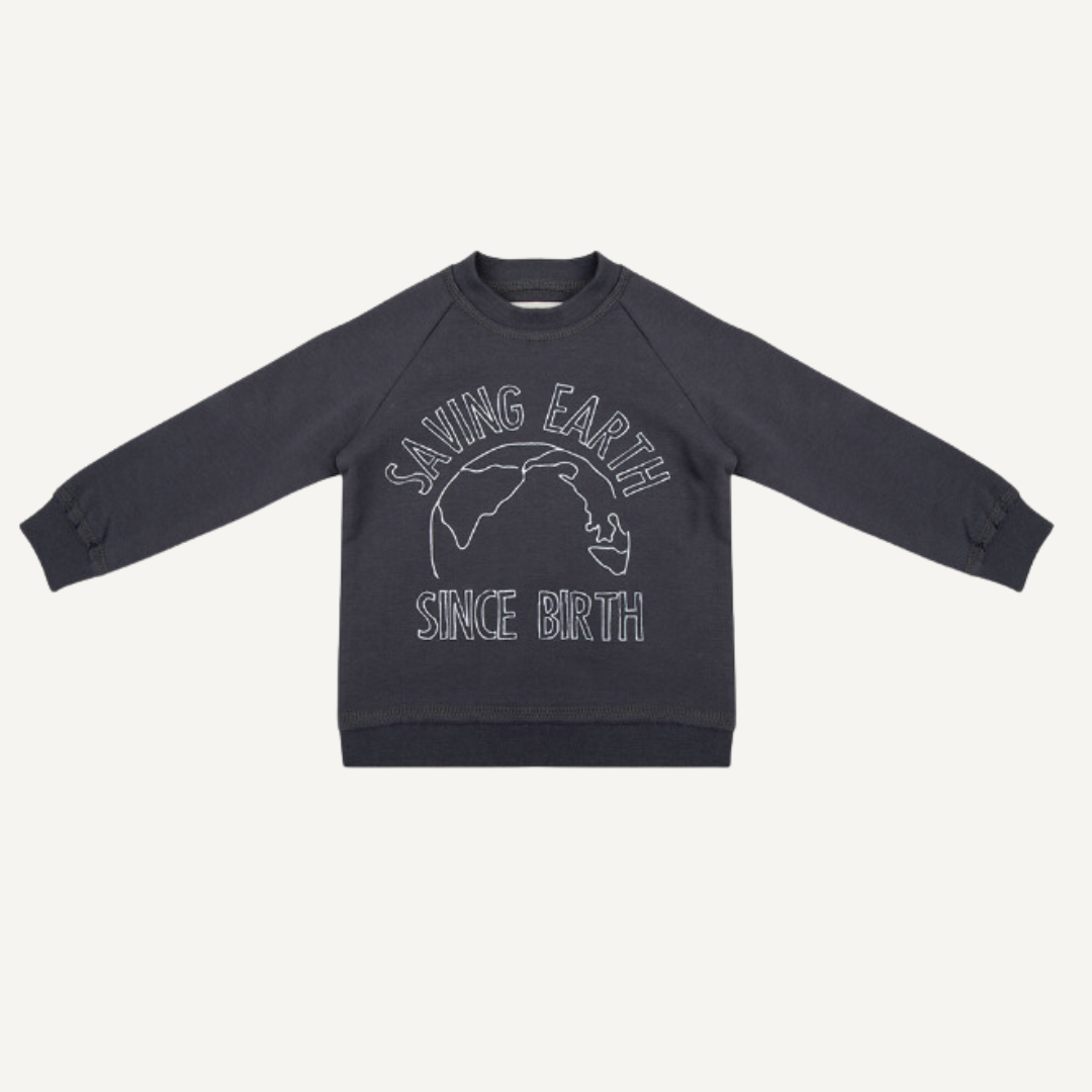 Sudadera Saving Earth Since Birth Little indians