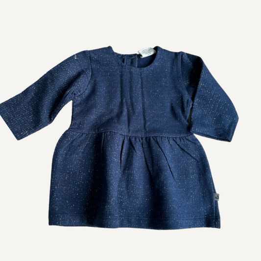 Vestido Azul con Brillos - Jacky