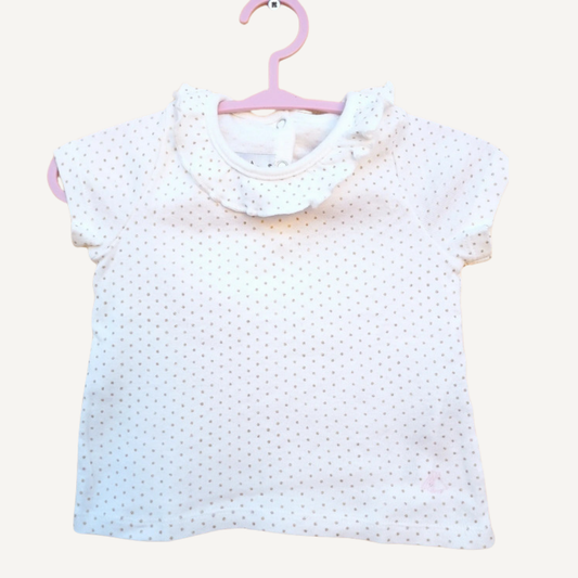 Camiseta Cómoda con puntos dorados Petit Bateau