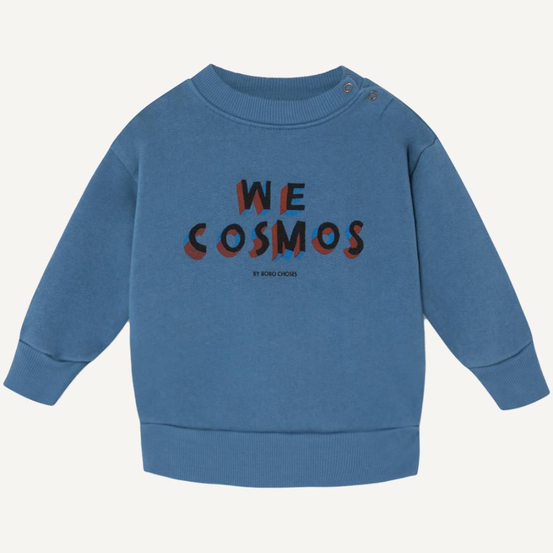 Sweat-shirt bleu « We Cosmos » – Bobo Choses